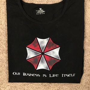 ☠️Resident Evil Slim Fit Long Sleeve Tee